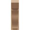 Ekena Millwork 7 1/2-in W x 20-in D x 24-in H Funston Slat Rough Cedar Woodgrain TimberThane Outlooker, Primed Tan OUTUR075X20X24FST24RCPR - alternate 3